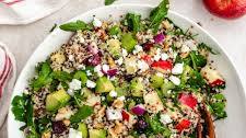 Apple cranberry quinoa salad