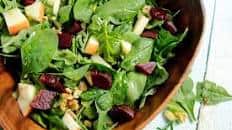 Arugula, Apple Beet Salad