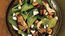 Arugula Salad with Grilled Mushrooms and Goat Cheese