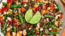 Asian Lentil and Green Bean Salad with Sesame Dressing