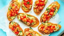 Avocado Bruschetta (Ready In 20 Minutes!)