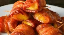 Bacon Wrapped Pineapple Bites