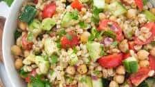 Barley Salad with Lemon Dressing