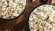 Black Garlic-Sesame Popcorn