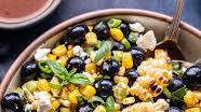 Blueberry Corn Feta Salad