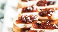 Brie and Fig Crostini