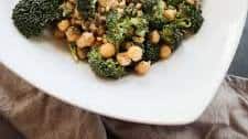 Broccoli, Chickpea, and Walnut Salad