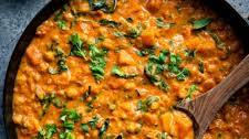 Butternut Squash Curry with Chickpeas