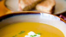 Butternut Squash Soup with Apple