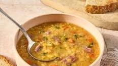 Canadian Yellow Split Pea Soup with Ham