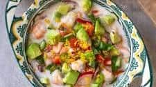 Ceviche de Camaron (Prawn Ceviche)