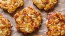 Cheesy Chicken Fritters