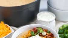 Cheesy Loaded Potato Soup