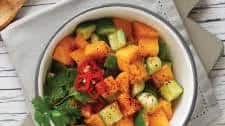 Chile Lime Mango Cucumber Salad