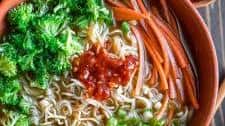 Chili Garlic Ramen Noodle Soup
