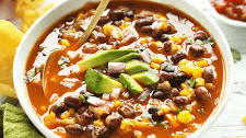 Chipotle Black Bean Tortilla Soup