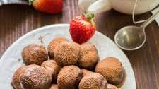 Chocolate Almond Butter Coconut Bombs