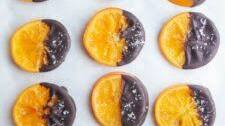 Chocolate Dipped Candied Orange Slices