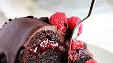 Chocolate Raspberry Bundt Cake