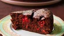 Chocolate Raspberry Pudding Cake