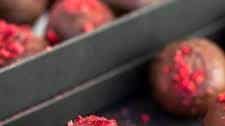 Chocolate Raspberry Truffles