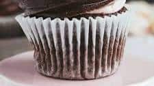 Chocolate Strawberry Swirl Cupcakes