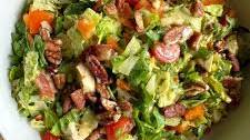 Chopped Salad with Honey Mustard Dressing