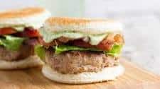 Club Burger Sliders with Avocado-Ranch Dressing