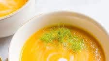 Creamy Carrot and Ginger Soup (Dairy-Free)