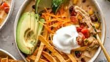 Creamy Chicken Tortilla Soup Recipe