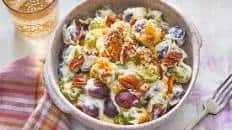 Creamy Grape Salad With Pecans