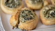 Creamy Spinach Pinwheels