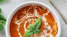 Creamy Tomato Ravioli Soup