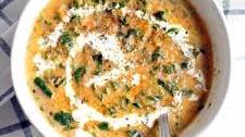 Creamy Tomato and Spinach Soup