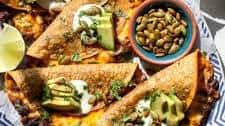 Crispy Chipotle Black Bean Pumpkin Tacos