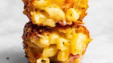 Crispy Fried Homemade Mac and Cheese Bites