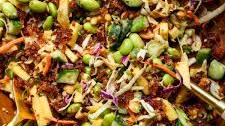 Crispy Rice Salad with Chili Crisp Tahini