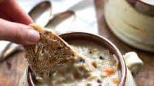 Crockpot Chicken Wild Rice Soup