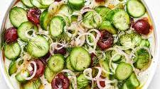 Cucumber-Cherry Salad