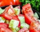 Cucumber and Tomato Salad