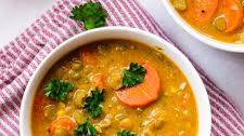 Curried Split Pea Soup (Vegan, Gluten-Free, Oil-Free)