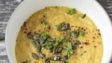 Curried parsnip soup