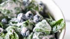 Easy Blueberry Spinach Salad