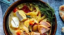 Easy Fish Chowder Recipe with Coconut Milk