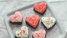 Easy Frosted Valentine's Brownies Recipe