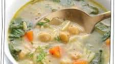 Easy Vegan Lemon Soup