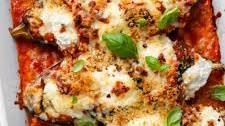 Eggplant Lasagna Boats