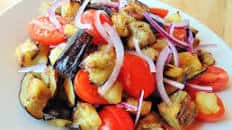 Eggplant Tomato Salad