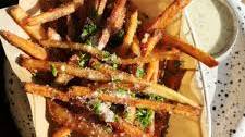 Extra Crispy Garlic Truffle Fries