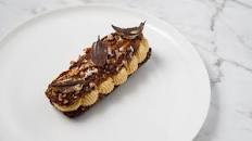 Ferrero Chocolate Hazelnut Eclairs